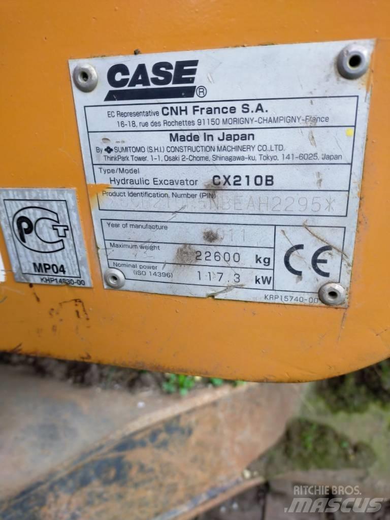 CASE 210 CX B Raupenbagger