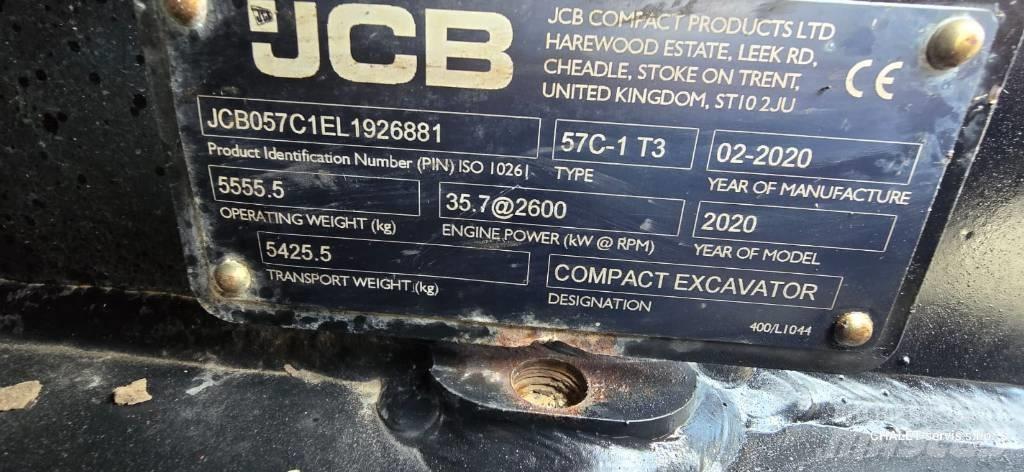 JCB 57 C-1 Minibagger < 7t