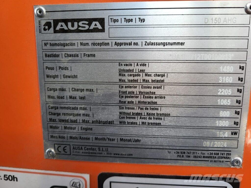 Ausa D150AHG Dumper - Starr