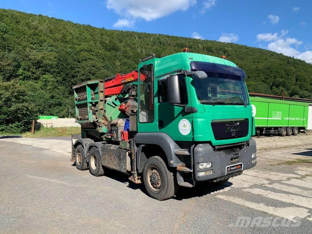 JENZ MAN TGS 6x4 Holzhäcksler
