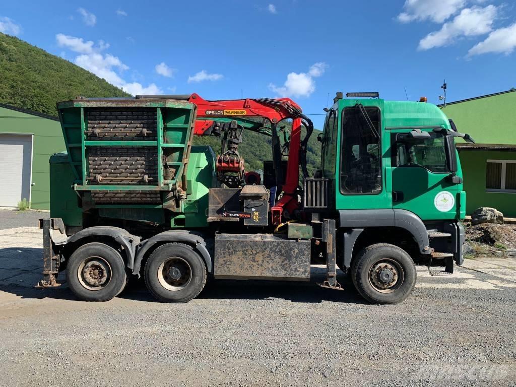MAN - JENZ TGS 6x4 Holzhäcksler