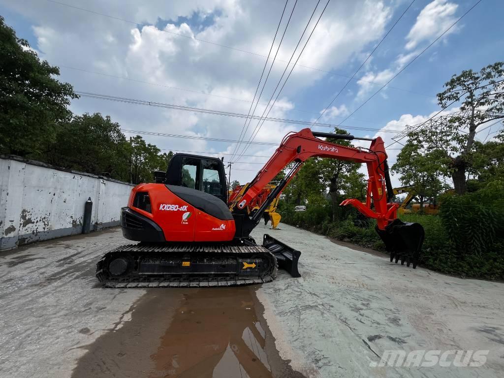 Kubota KX 080-4 CX Minibagger < 7t