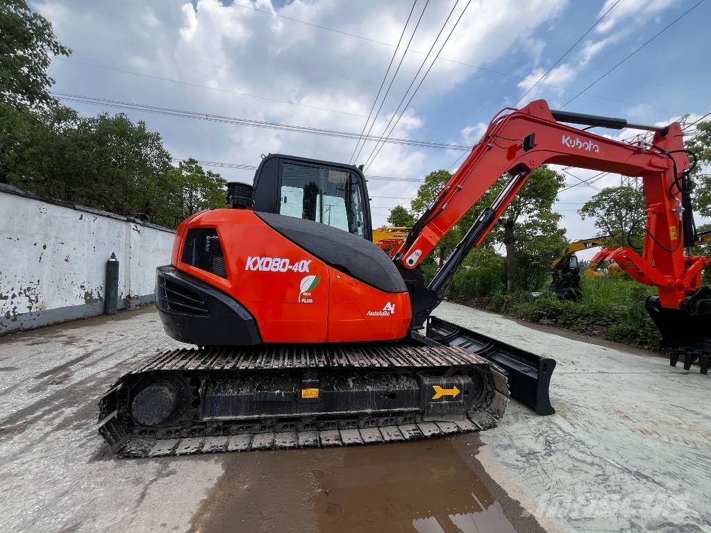 Kubota KX 080-4 CX Minibagger < 7t