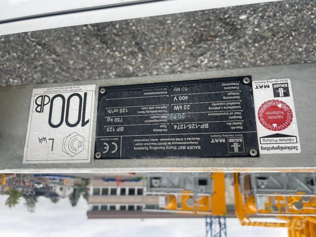 BAUER MAT BP 125 Sonstige Baumaschinen
