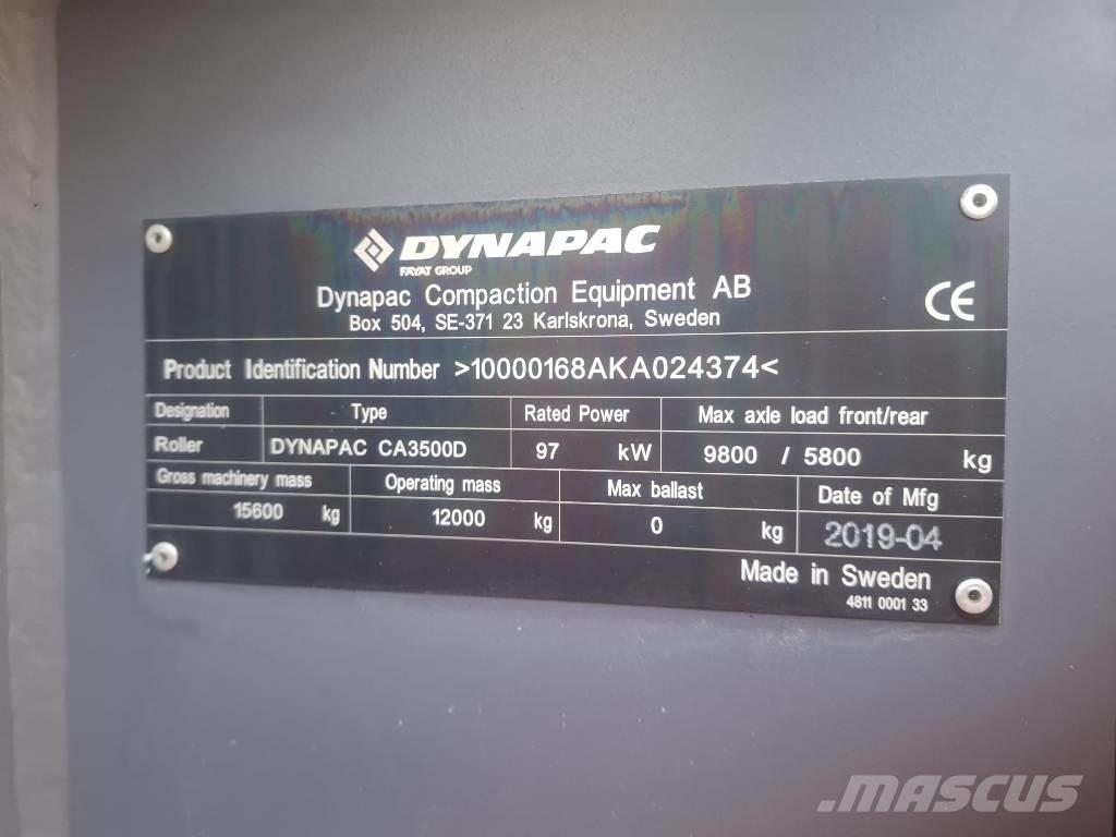 Dynapac CA 3500 D Walzenzüge