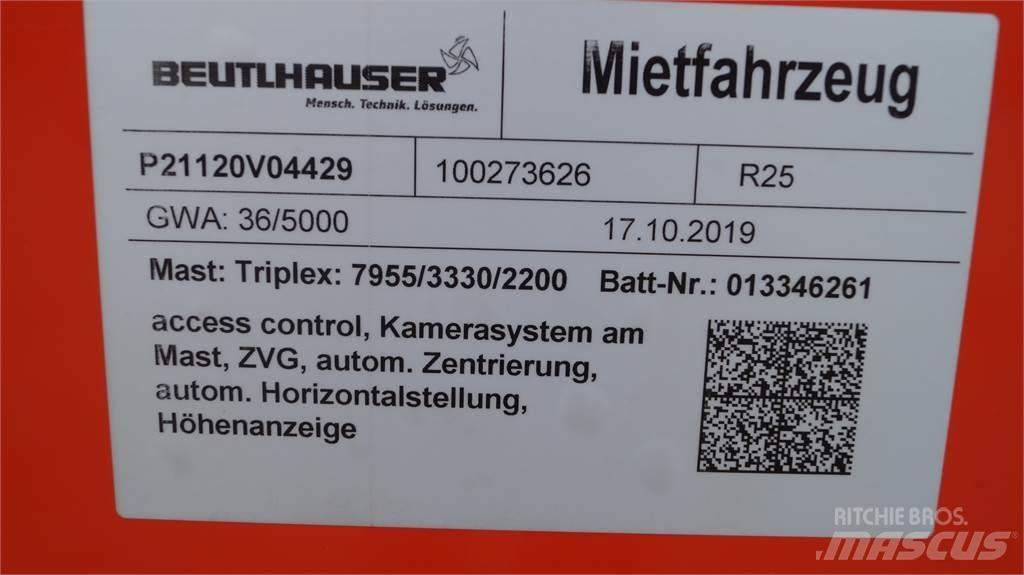 Linde R25 Schubmaststapler