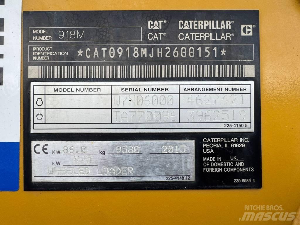 CAT 918 M Radlader