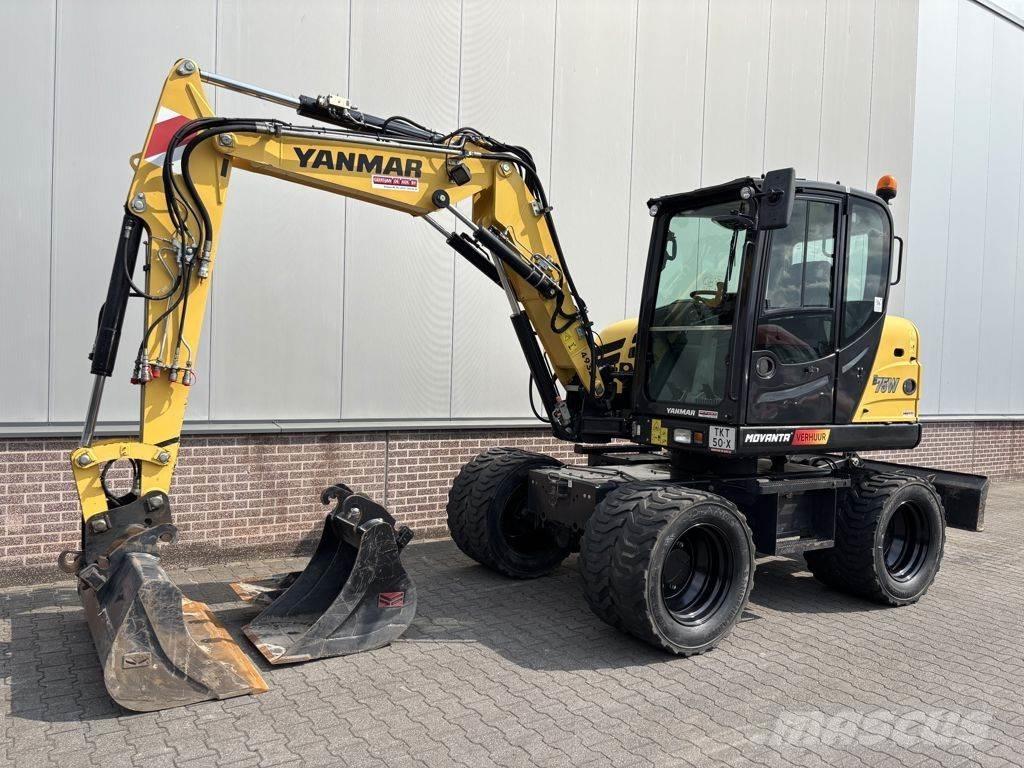 Yanmar B75W Mobilbagger