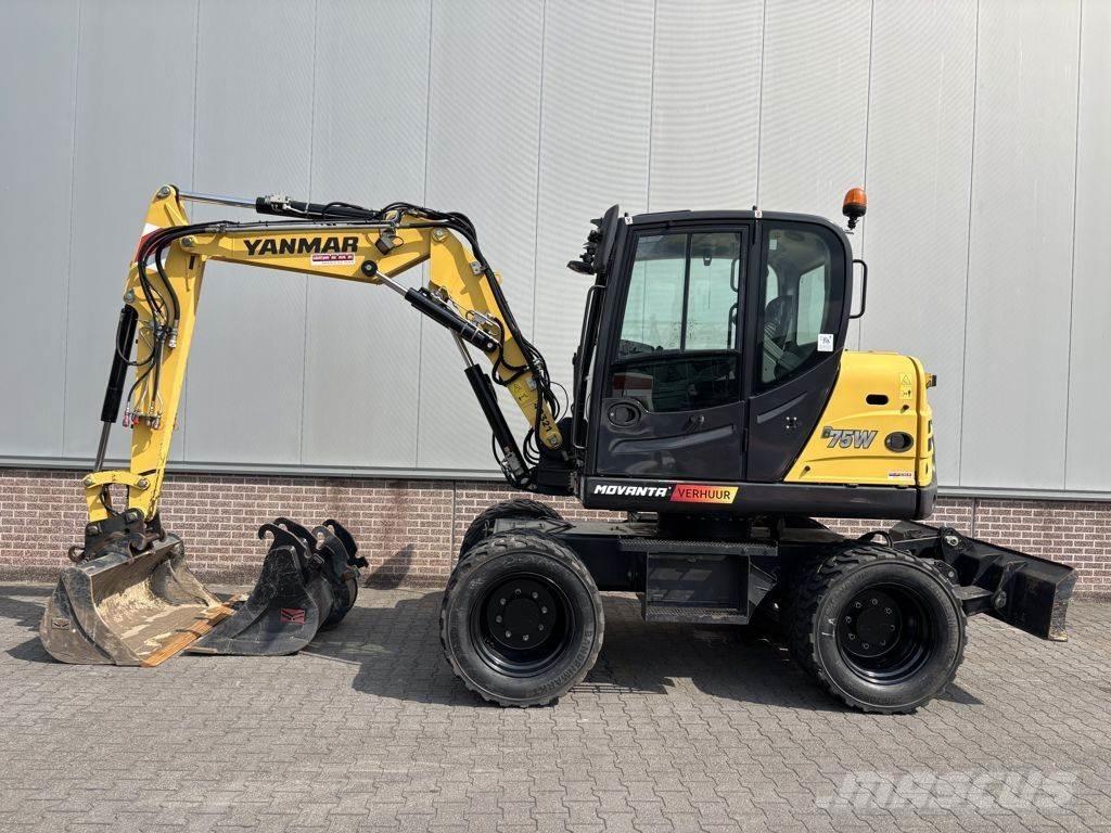 Yanmar B75W Mobilbagger