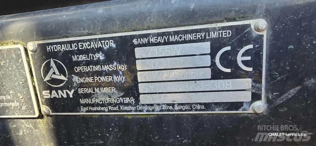 Sany SY 155 W Mobilbagger