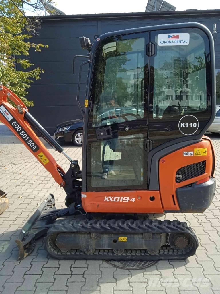 Kubota KX 019-4 Minibagger < 7t