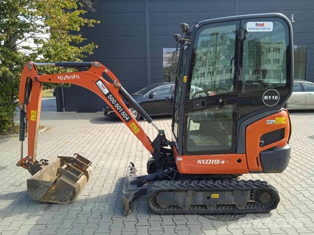 Kubota KX 019-4 Minibagger < 7t