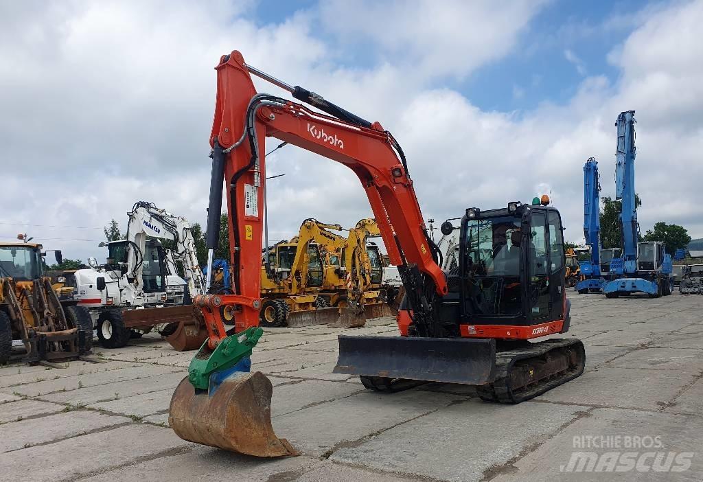Kubota KX 080-4a Midibagger  7t - 12t