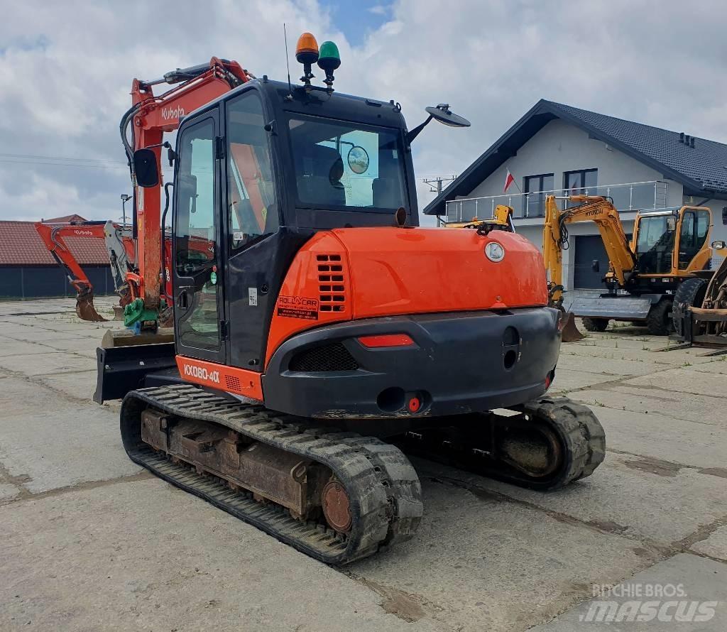 Kubota KX 080-4a Midibagger  7t - 12t