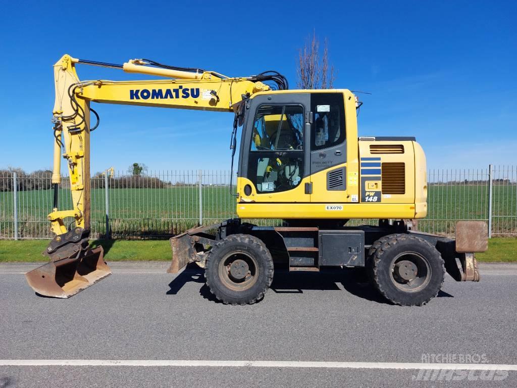Komatsu PW148-10 Mobilbagger