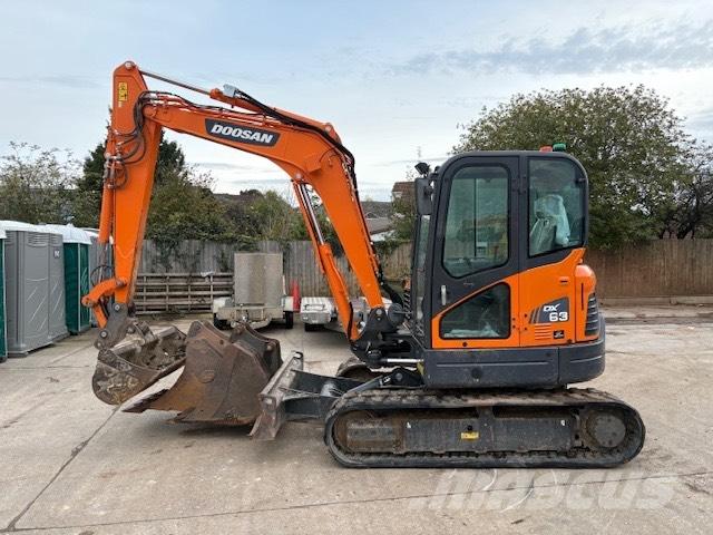 Doosan DX 63-3 Minibagger < 7t