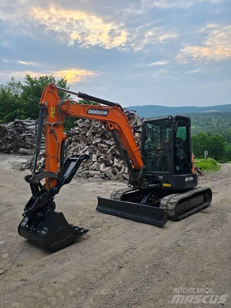 Doosan DX 50 Z Minibagger < 7t