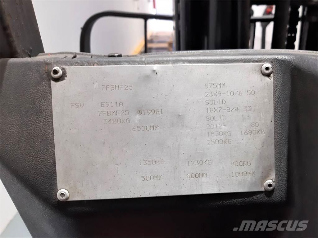Toyota 7FBMF25 Elektrostapler