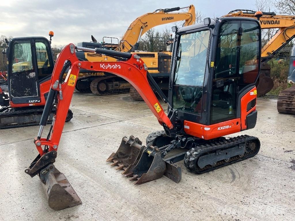 Kubota KX 018-4 Minibagger < 7t