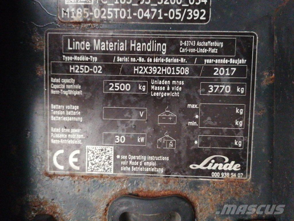 Linde H25D-02 Dieselstapler