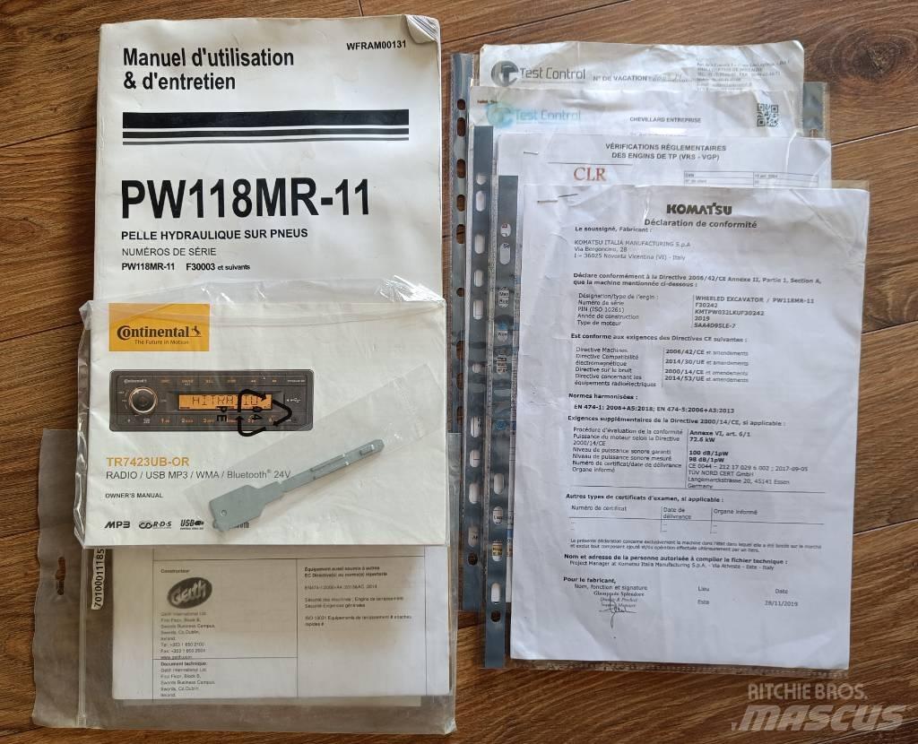 Komatsu PW118 MR-11 Mobilbagger