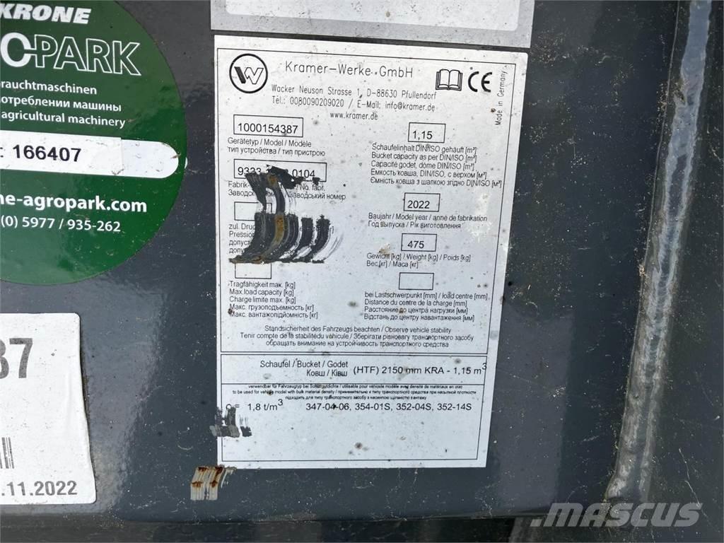 Kramer 2150 mm Frontladerzubehör
