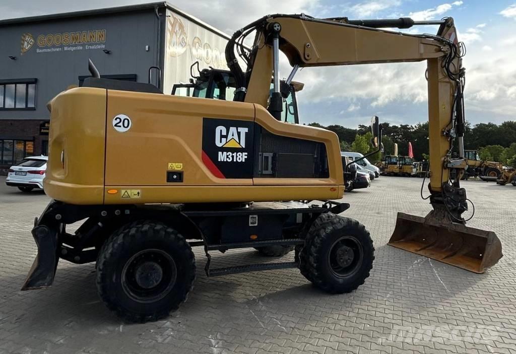 CAT M 318 F Mobilbagger