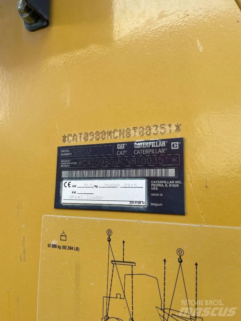 CAT 980M Radlader
