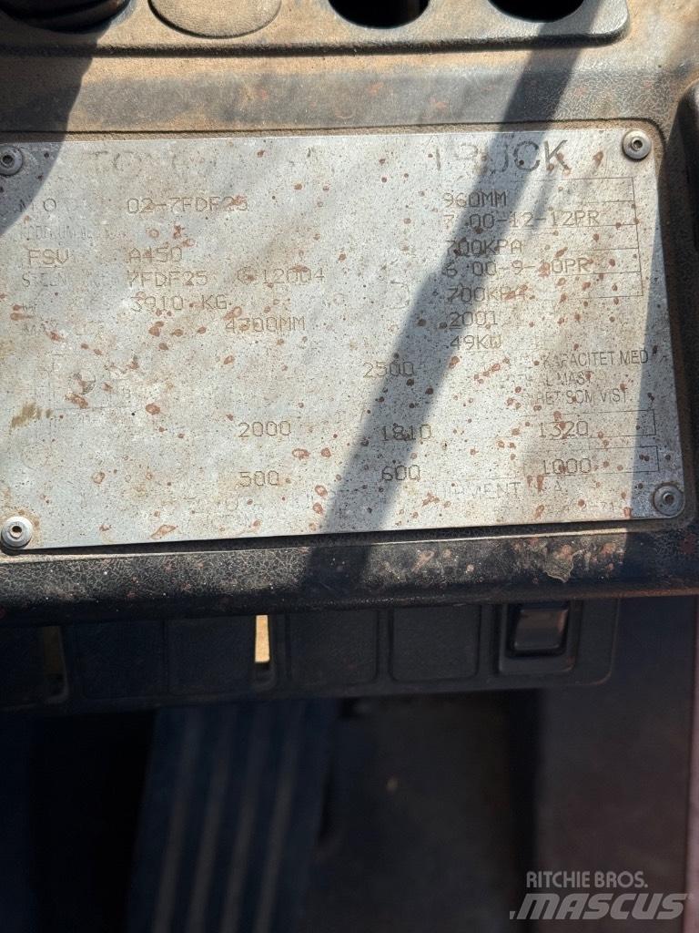 Toyota FD 25 Dieselstapler