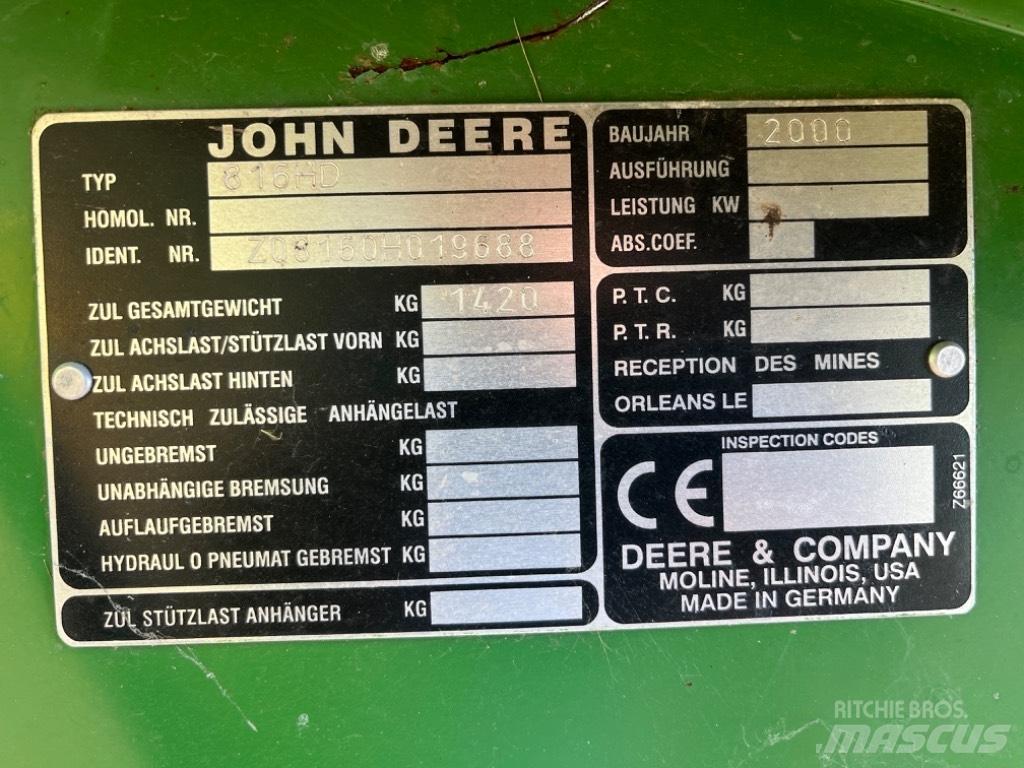 John Deere 2256 Mähdrescher