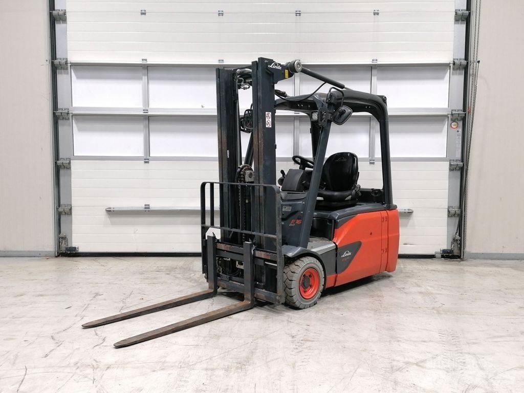 Linde E16L-02 Elektrostapler
