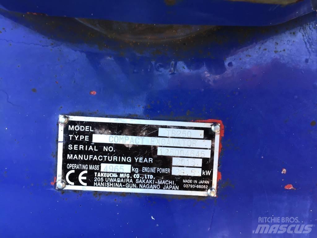 Takeuchi TB 250 Minibagger < 7t