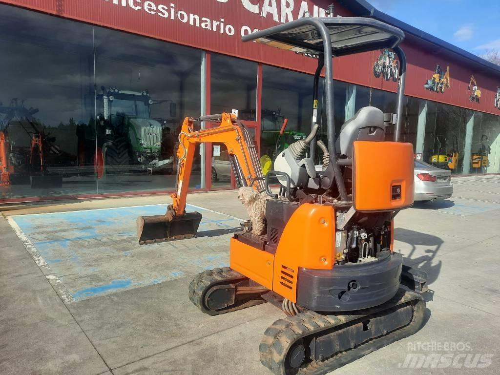 Hitachi ZX19U-5A Minibagger < 7t
