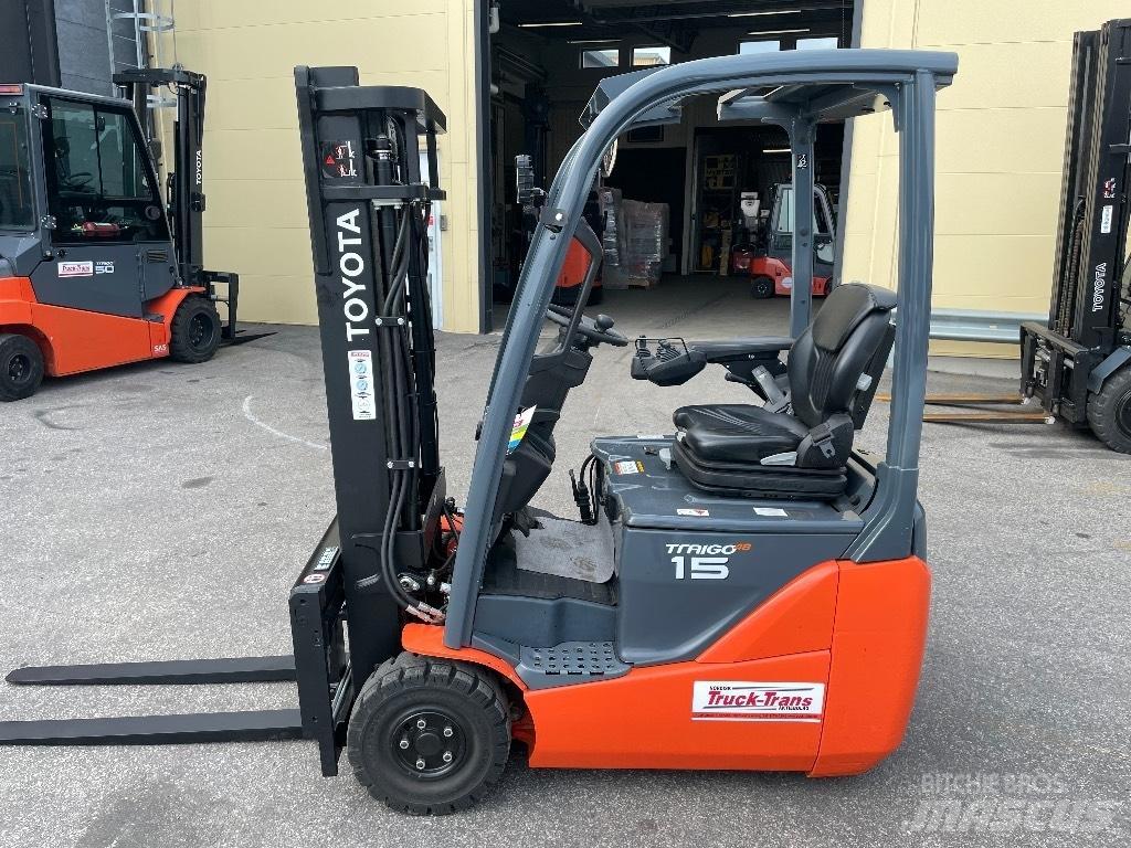 Toyota 8FBE15T Elektrostapler