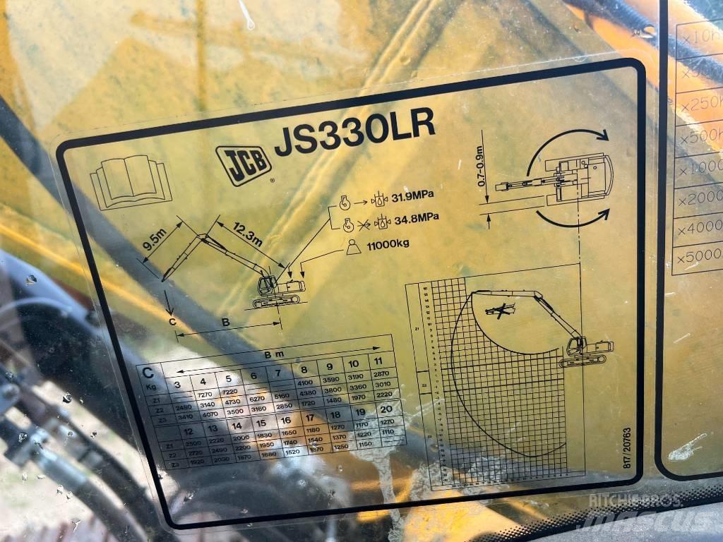 JCB Js 330 lr Long Reach Bagger