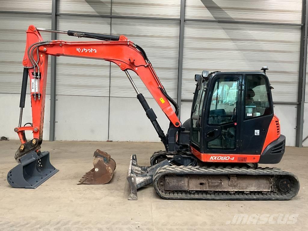 Kubota KX 080-4 Midibagger  7t - 12t