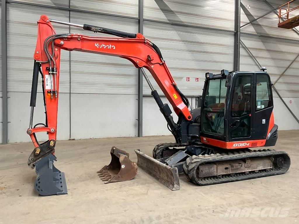 Kubota KX 080-4 Midibagger  7t - 12t