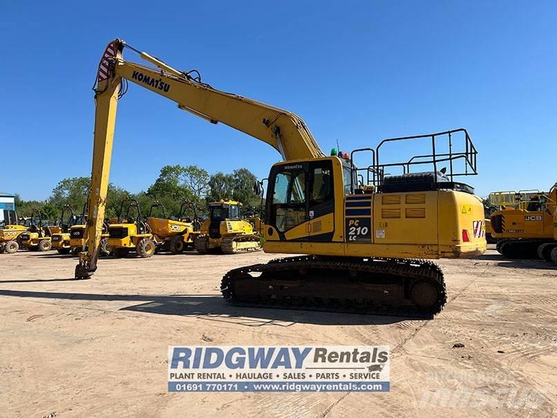 Komatsu PC 210 LC Long Reach Bagger