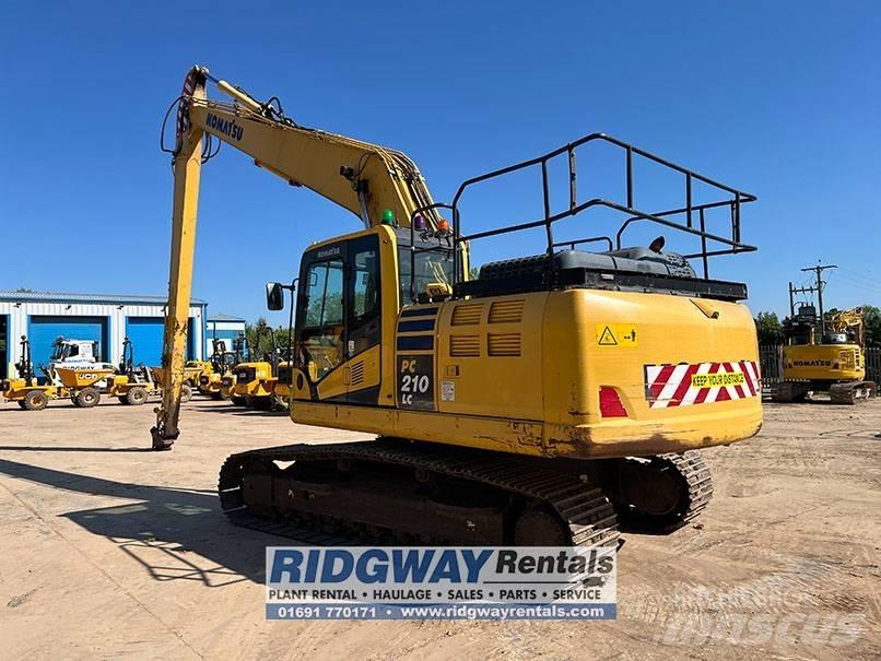 Komatsu PC 210 LC Long Reach Bagger