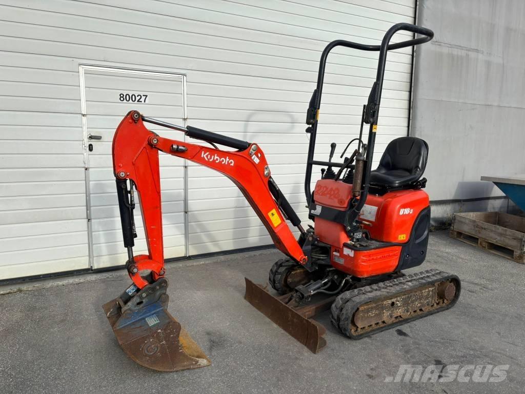 Kubota U 10-3 Minibagger < 7t