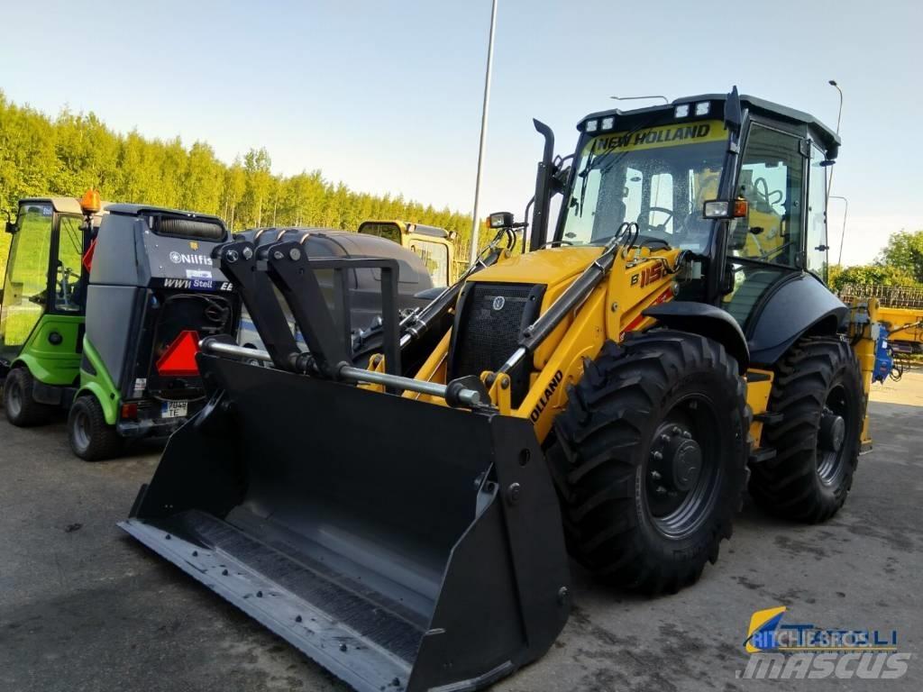 New Holland B 115 D Baggerlader