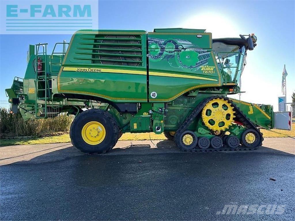John Deere t670 Mähdrescher