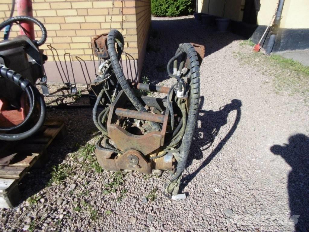 Engcon rotor tilt Radlader