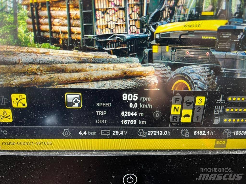 Ponsse Wisent 8W Forwarder