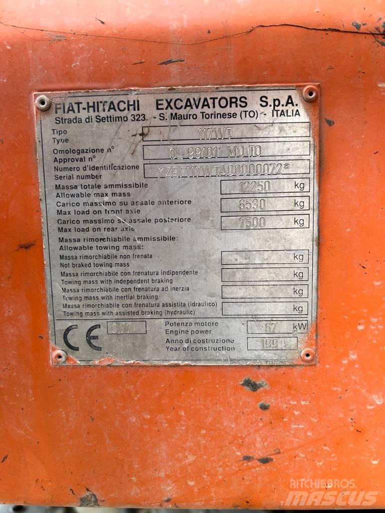 Fiat-Hitachi fh 120 Mobilbagger
