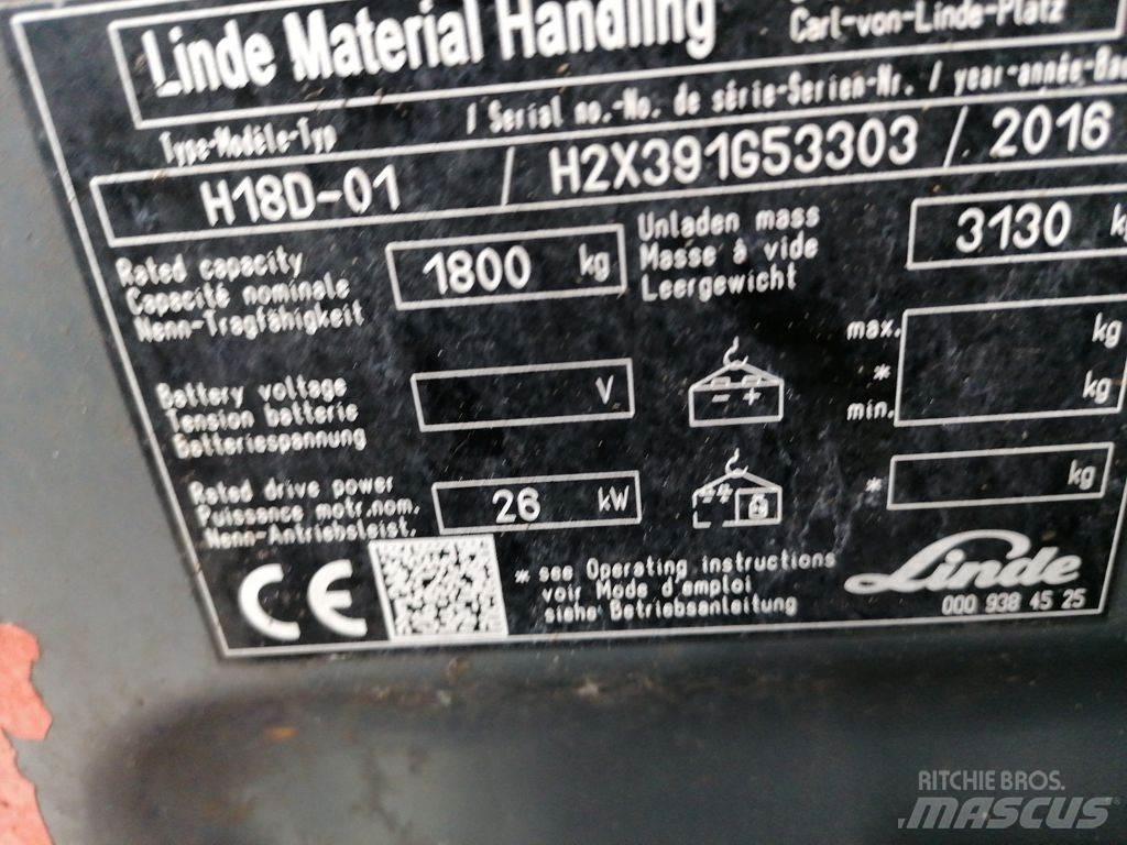 Linde H18D-02 Dieselstapler
