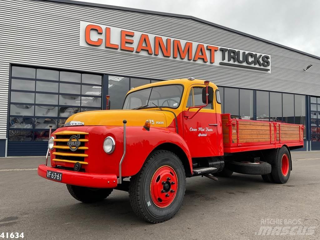Volvo L 475 Pritschenwagen/Pritschenwagen mit Seitenklappe