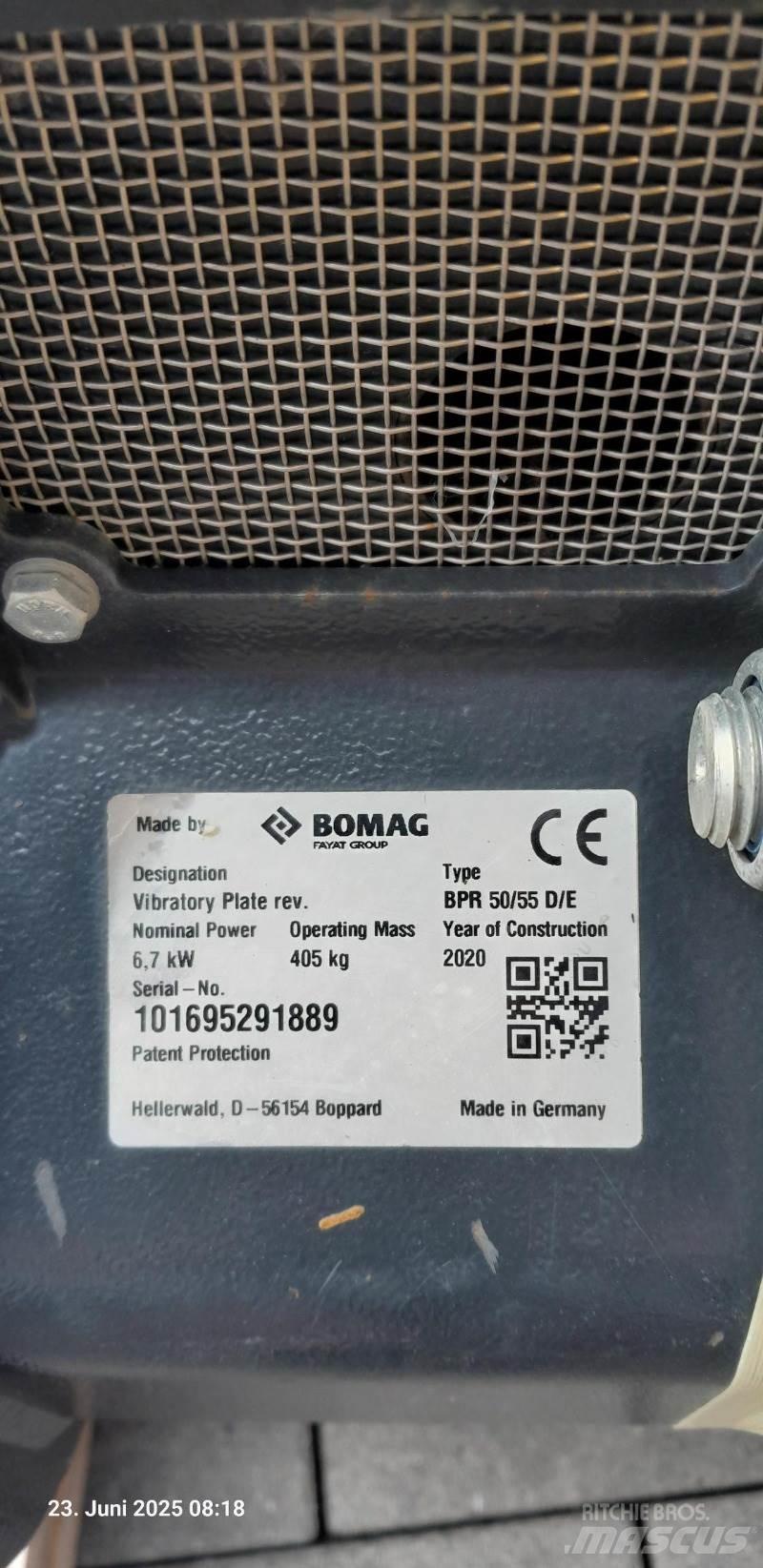 Bomag BPR 50/55 DE Vibrationsgeräte