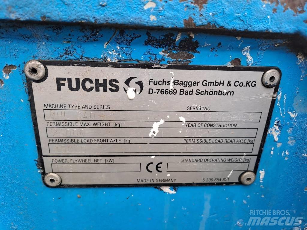 Fuchs MHL 340 Materialumschlag