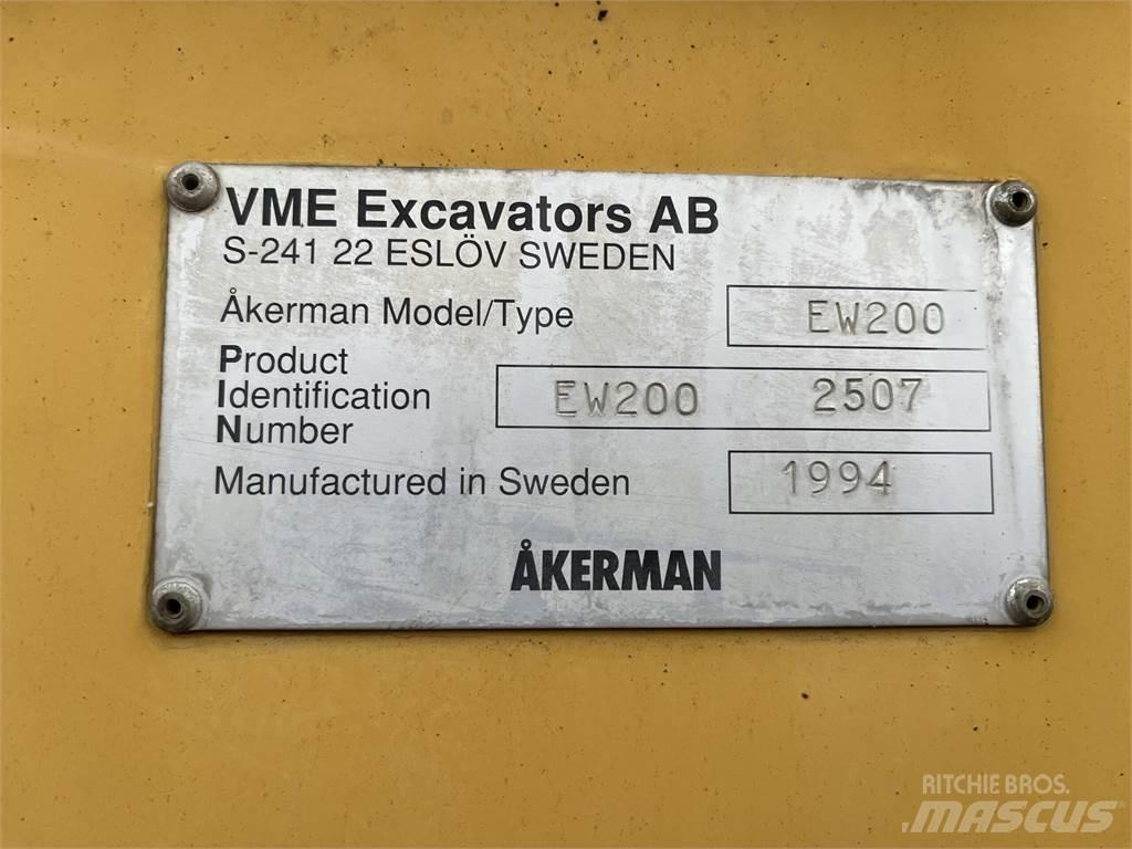 Åkerman EW200 4X4 Mobilbagger
